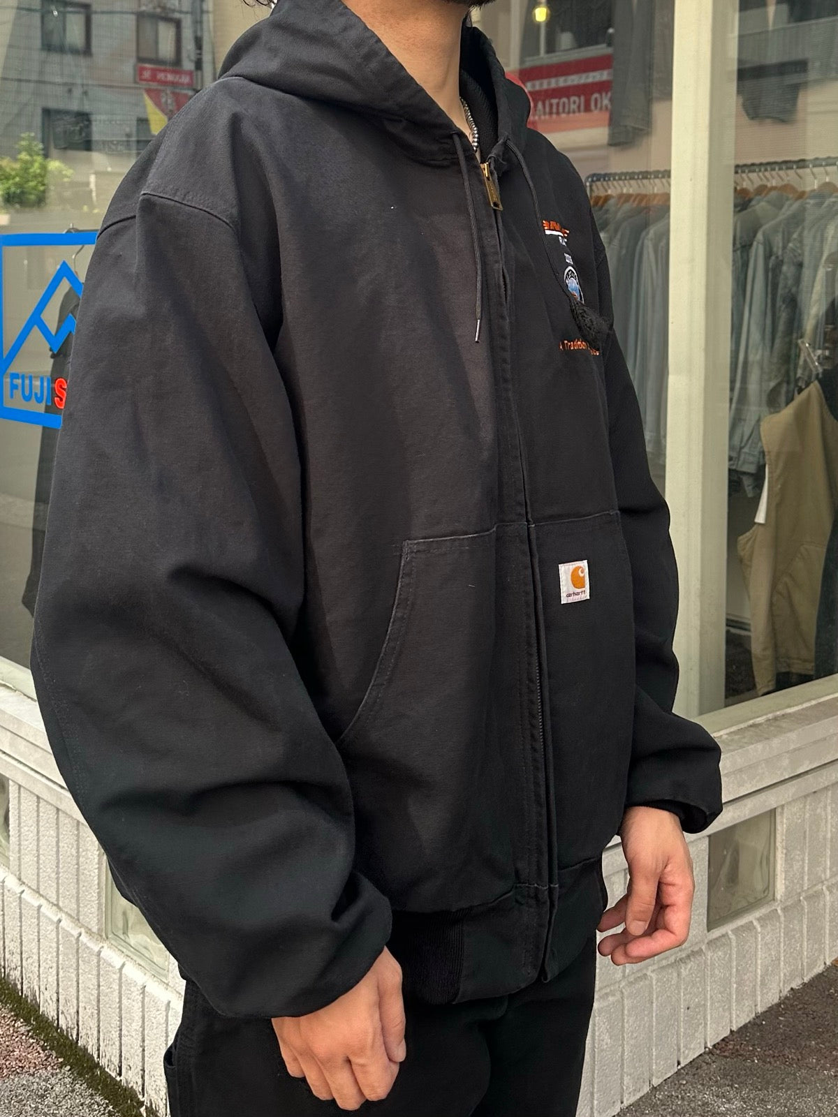 00's CARHARTT「J131-BLK」USA製 アクティブジャケット