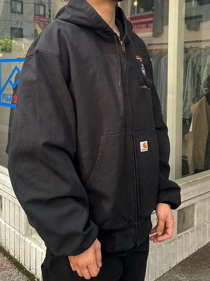 00's CARHARTT「J131-BLK」USA製 アクティブジャケット