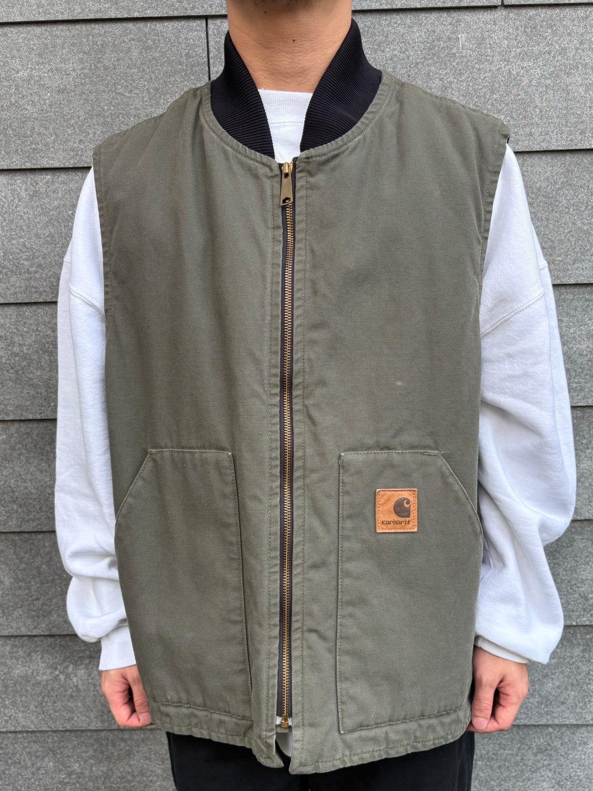 00's「carhartt」ダックベスト