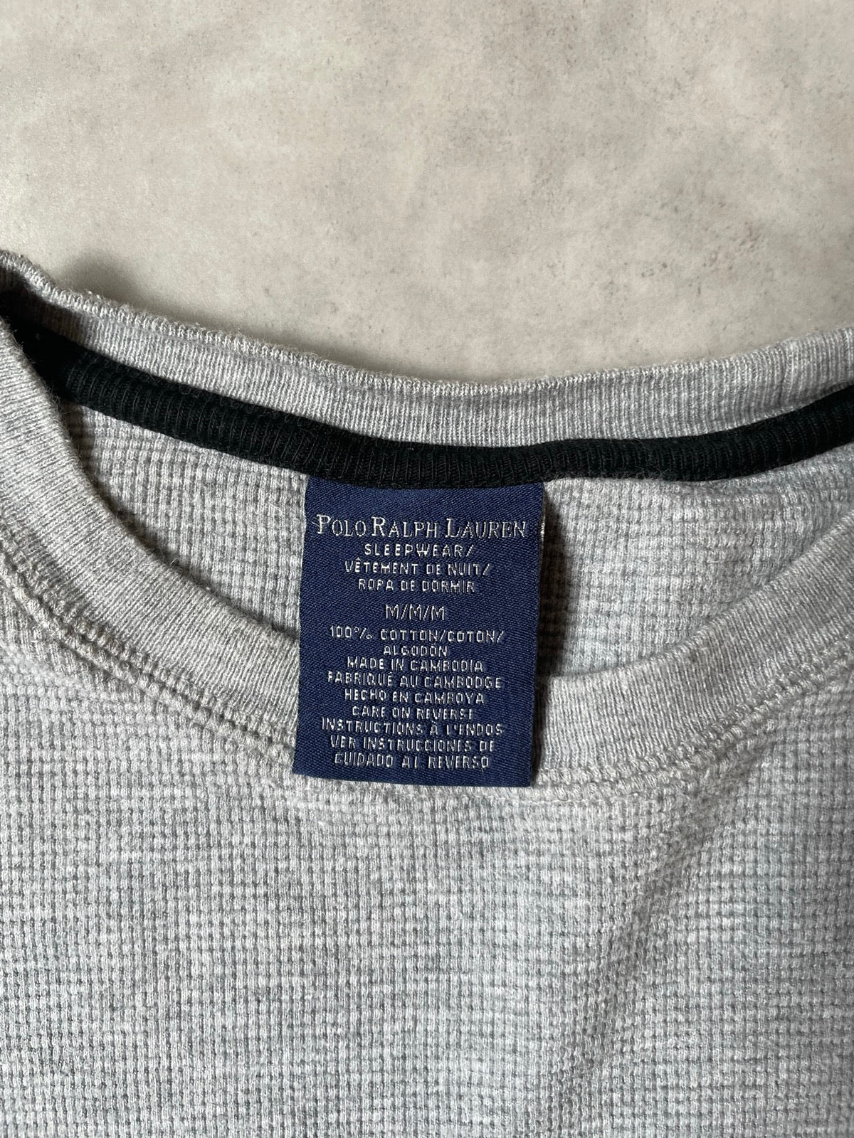 00's POLO RALPH LAUREN SLEEP WEAR 長袖サーマル