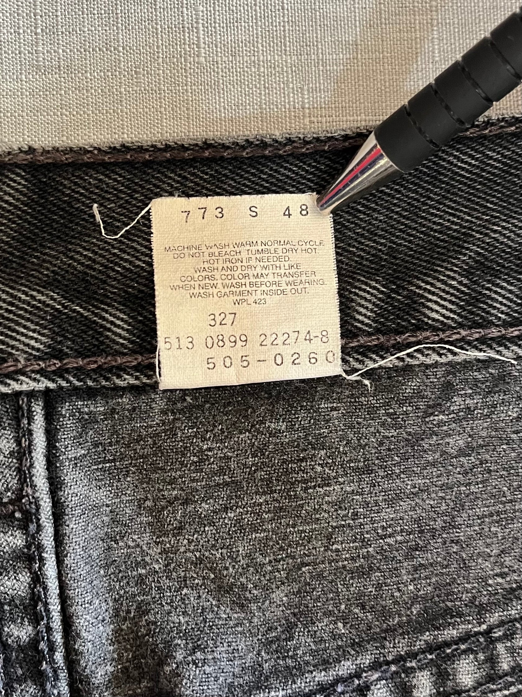 90's LEVI'S「505-0260」デニムパンツ