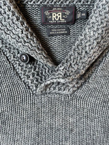 00's RRL RALPH LAUREN ショールカラーニット
