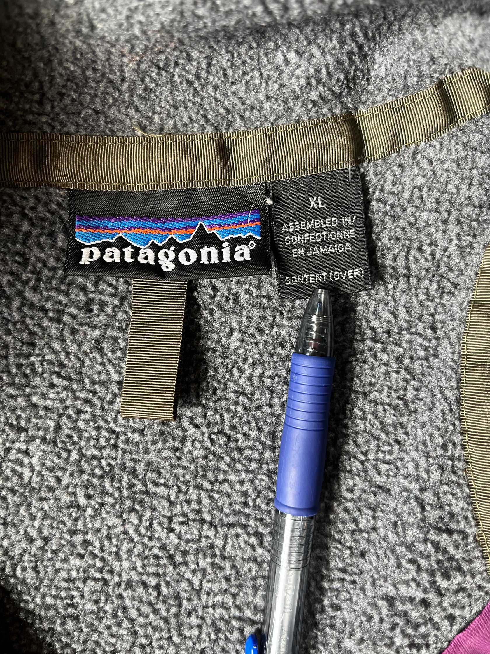 90's PATAGONIA 「Synchilla Snap-T」フリースプルオーバー
