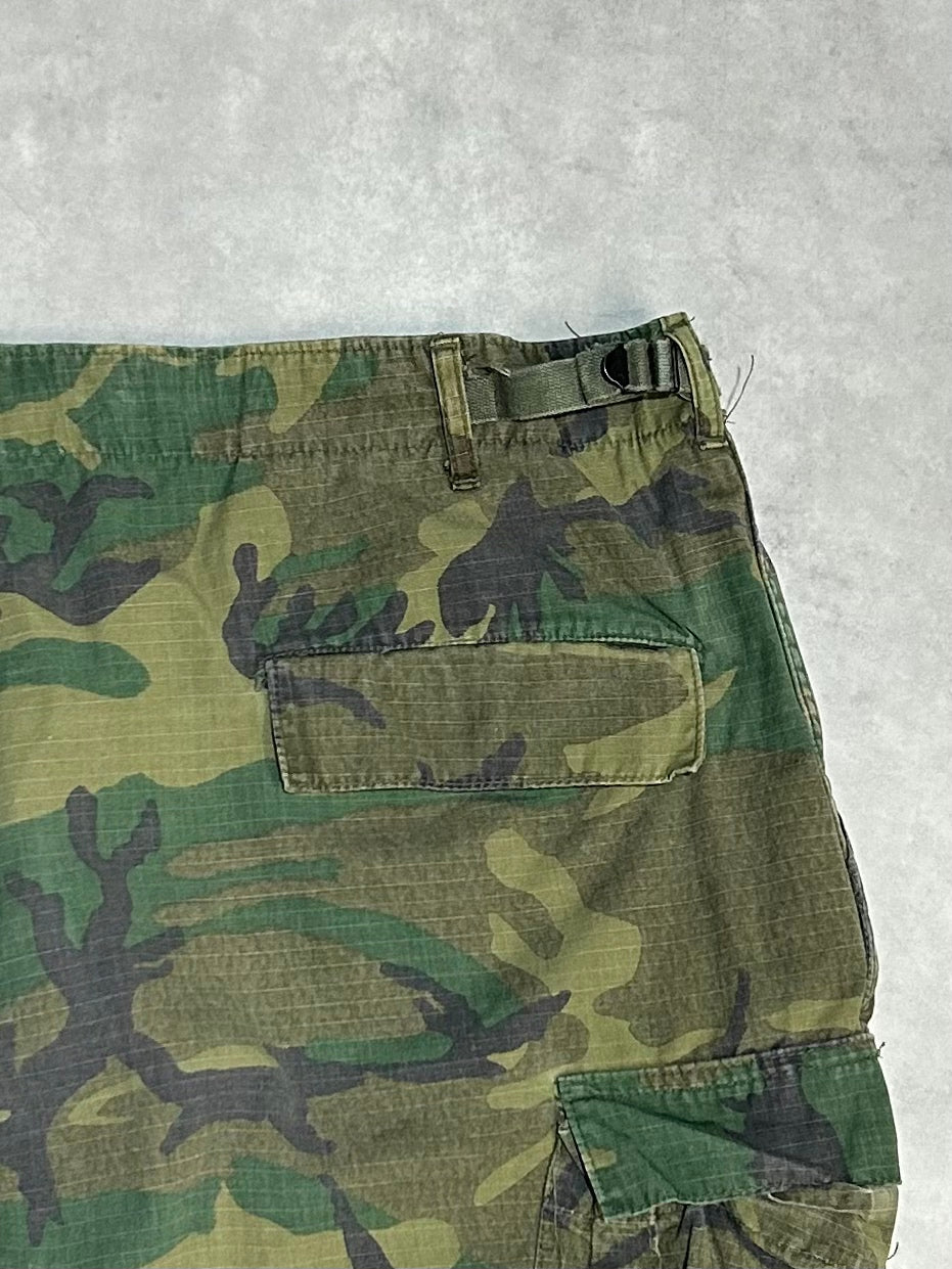 60's〜70's U.S.ARMY「woodland camo」USA製 カーゴパンツ