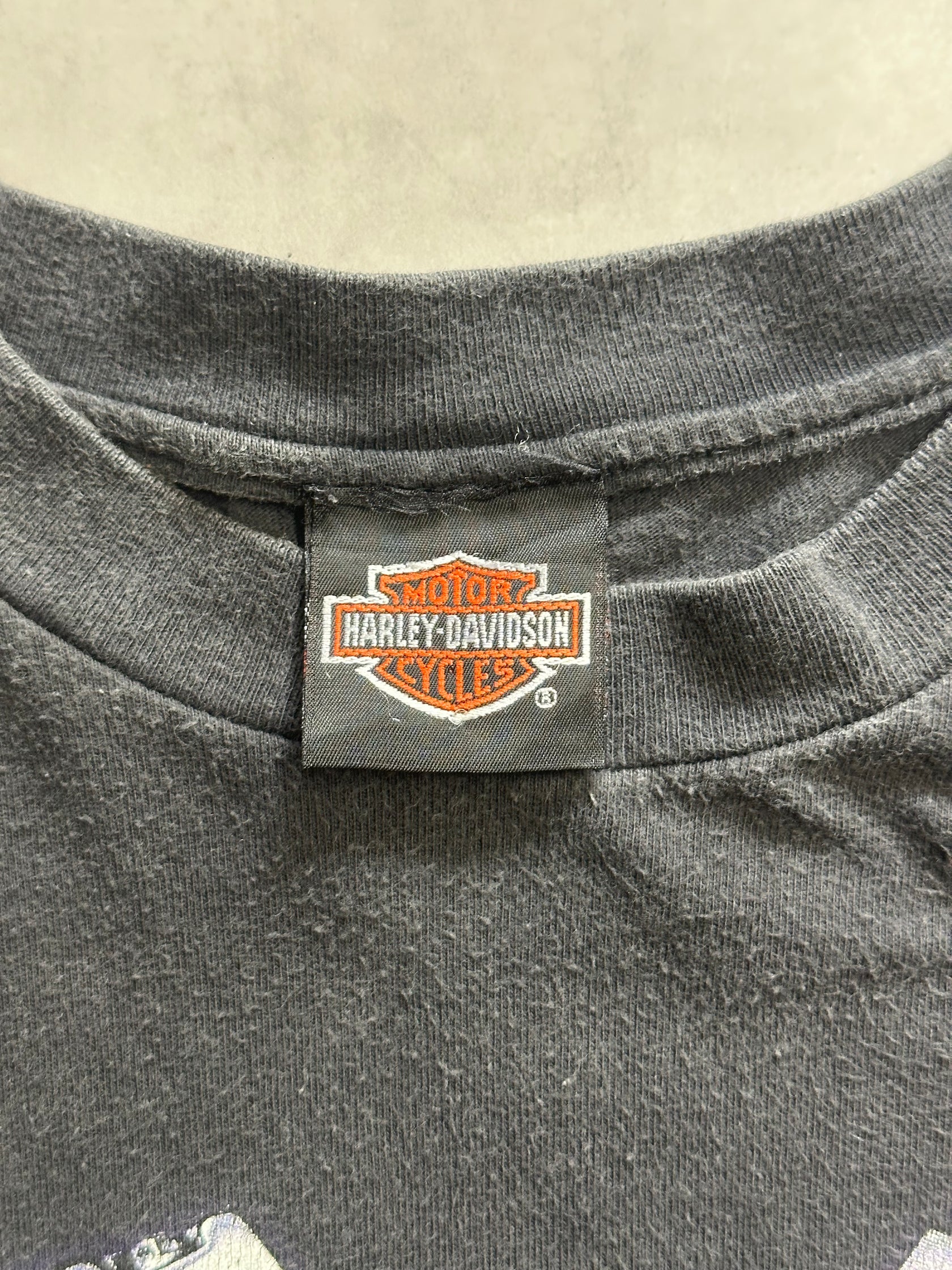 90's HARLEY-DAVIDSON「FATHEAD」ハーレーダビッドソンTシャツ