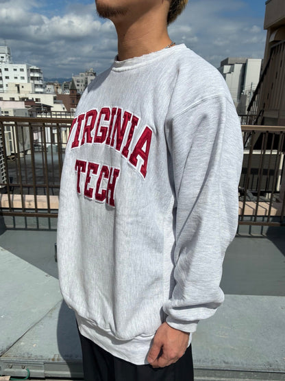 90's~00's CHAMPION「VIRGINIA TECH」Reverse Weave カレッジスウェット
