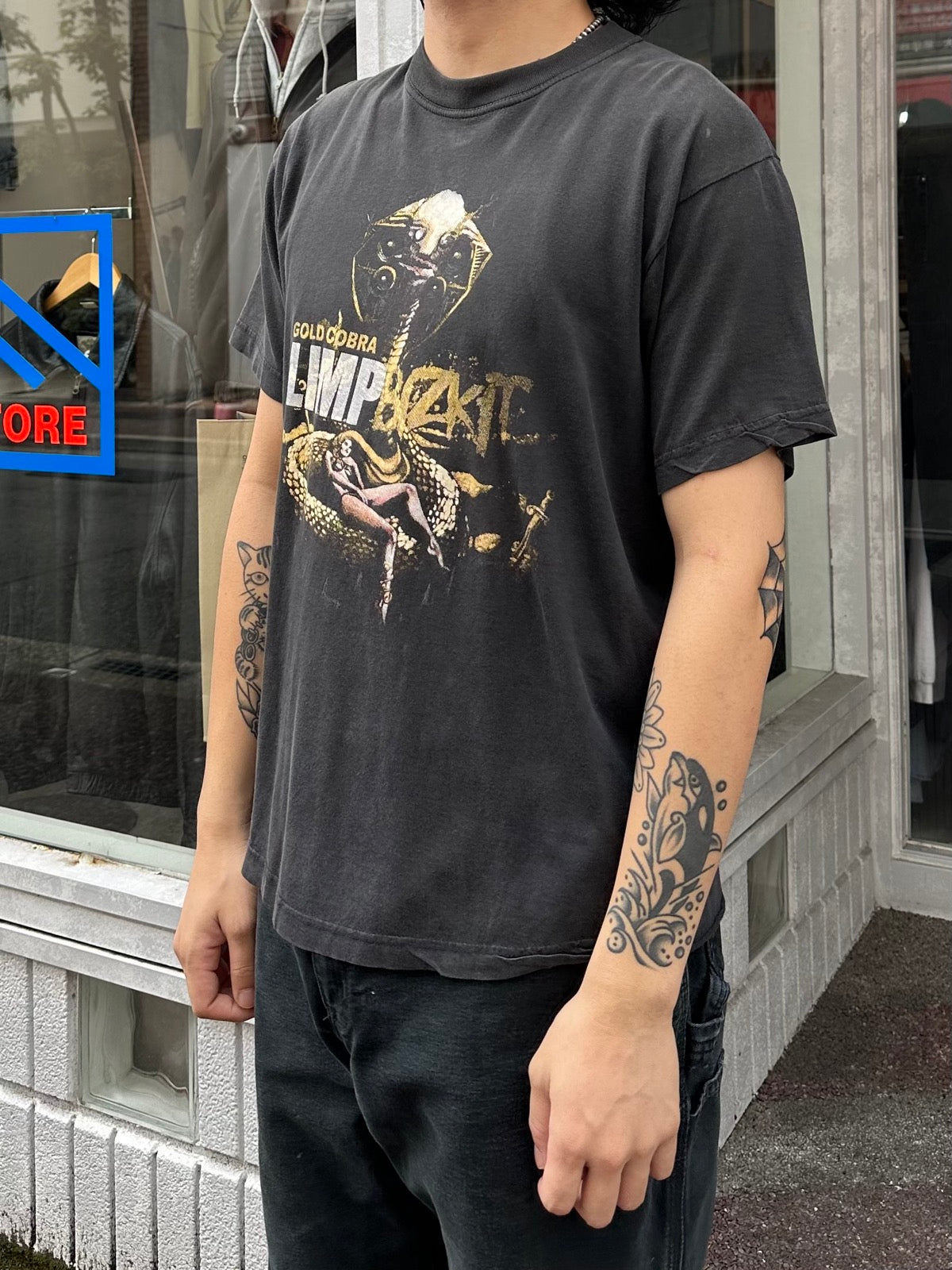 00's LIMP BIZKIT「Gold Cobra」バンドTシャツ