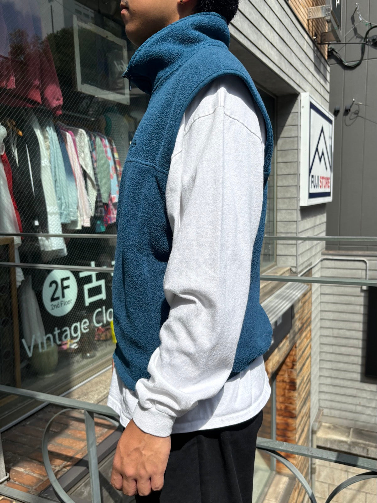 90's「L.L.Bean」フリースベスト