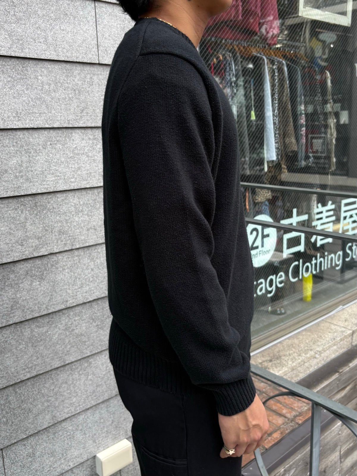 00's「RALPH LAUREN」ワンポイントニット