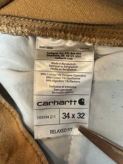 10's~ CARHARTT「DOUBLE KNEE」ダックパンツ