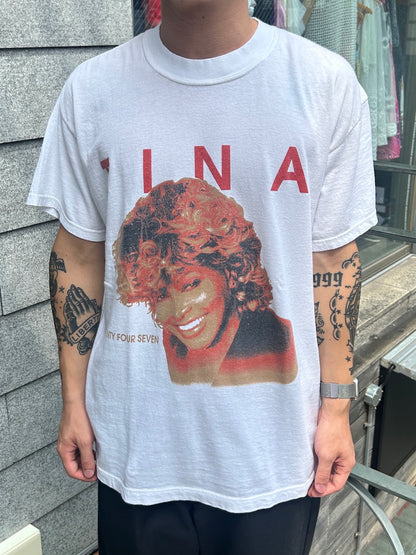 00's TINA TURNER「TWENTY FOUR SEVEN TOUR 2000」バンドTシャツ