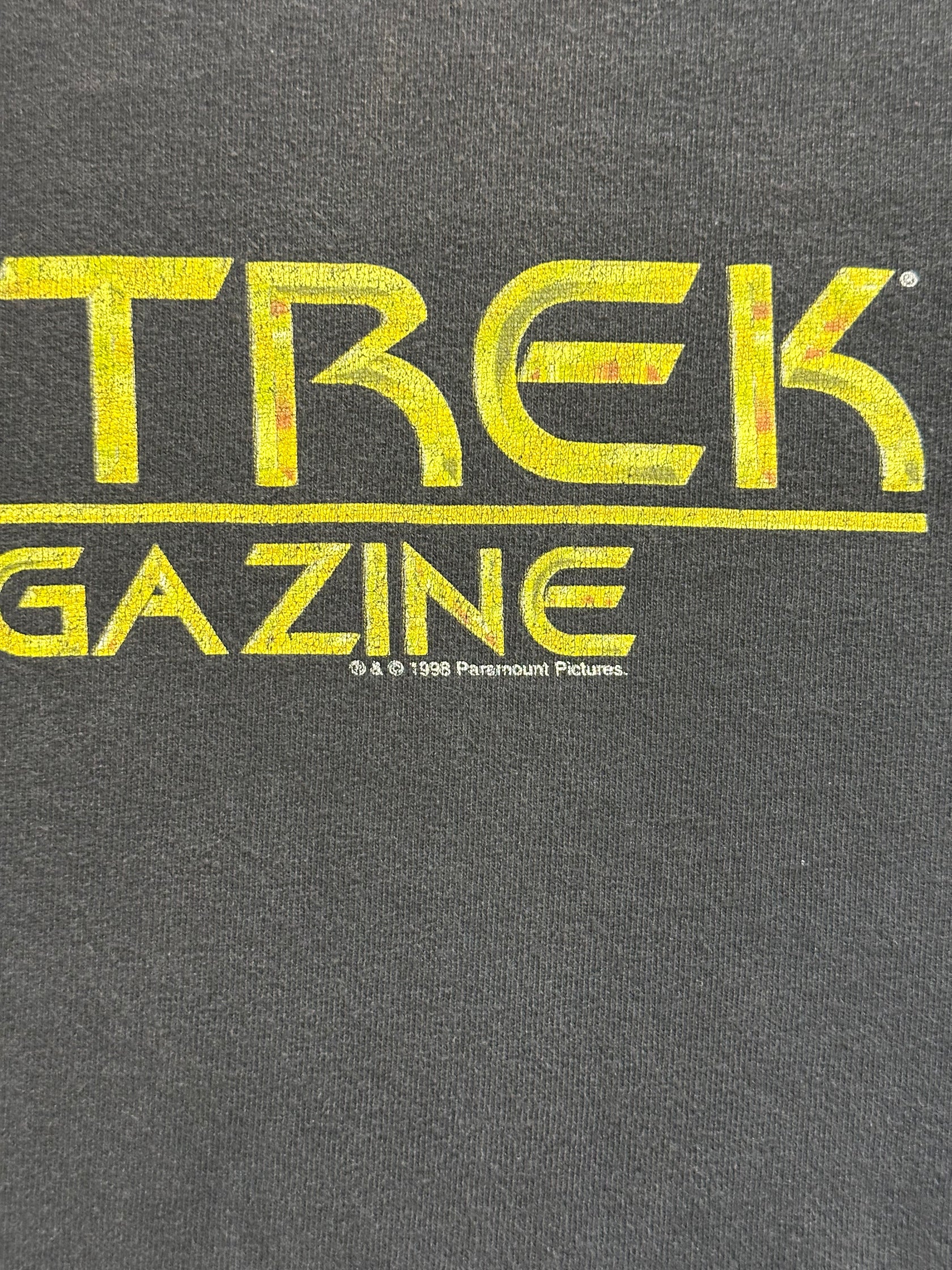 90's STARTREK「The Magazine」ムービーTシャツ