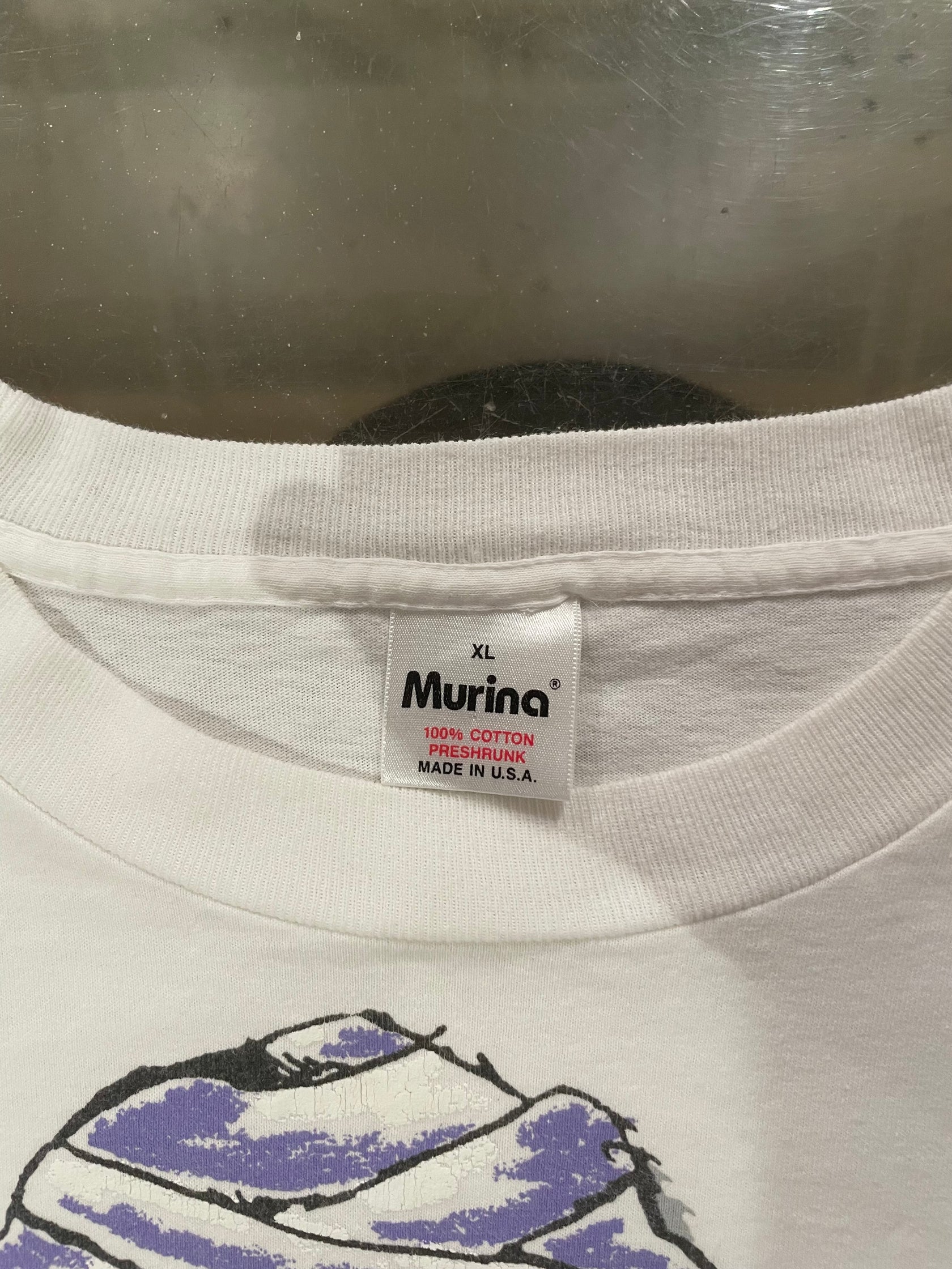 90's「BIG MUMMY」ホワイトTシャツ