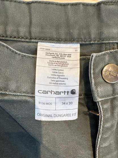 00's Carhartt「DOUBLE NKEE PANT」ワークパンツ