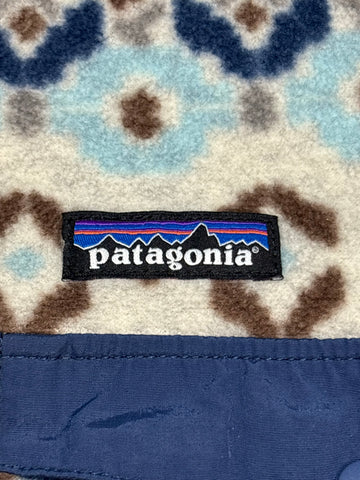 10's PATAGONIA Synchilla Snap-T「ツンドラクラスター柄」フリースプルオーバー
