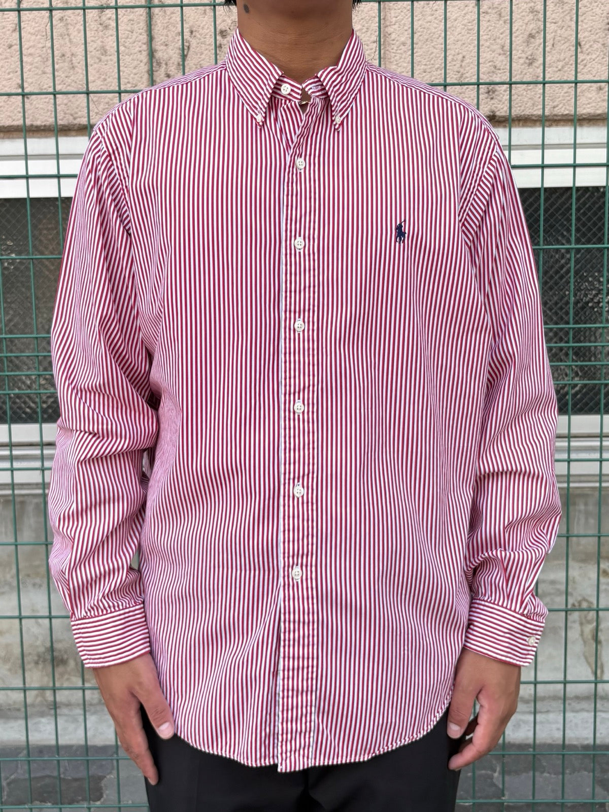 90's RALPH LAUREN「CLASSIC FIT」ボタンダウンシャツ