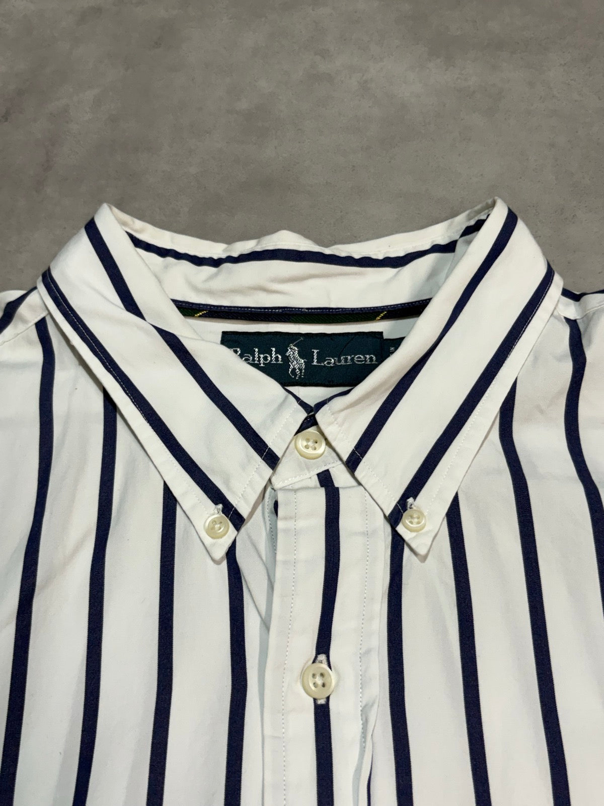 90's~00's  RALPH LAUREN「テニスラケット刺繍」ボタンダウンシャツ