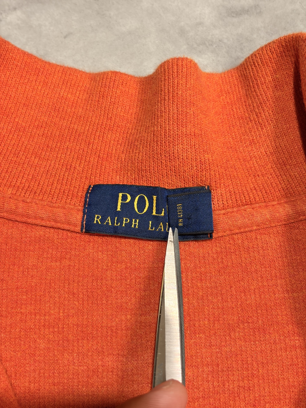 POLO RALPH LAUREN ハーフジップニット