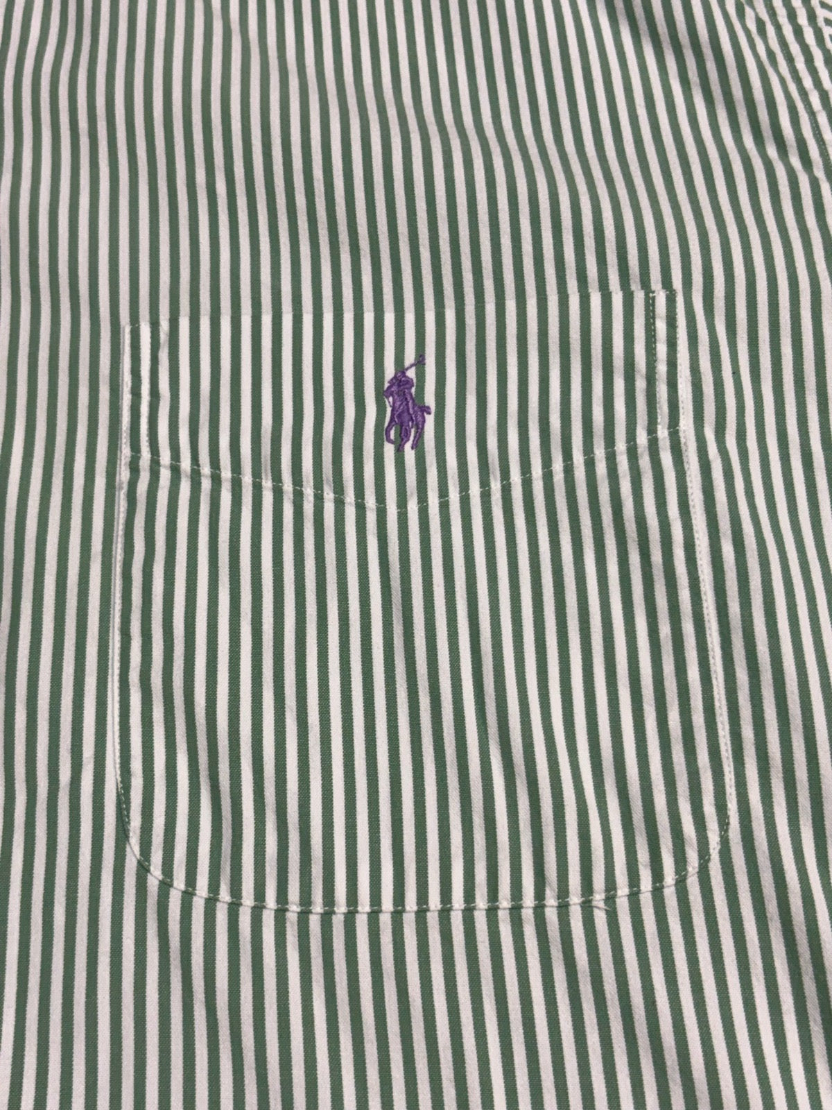 90's RALPH LAUREN「BIG SHIRT」ストライプシャツ