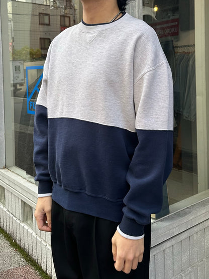 90's RUSSELL ATHLETIC「2TONE」USA製 スウェット