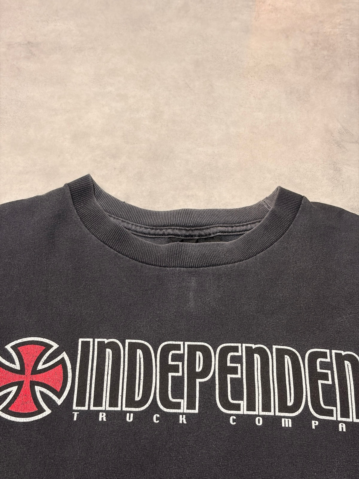 90's INDEPENDENT「Bar Logo」スケートTシャツ