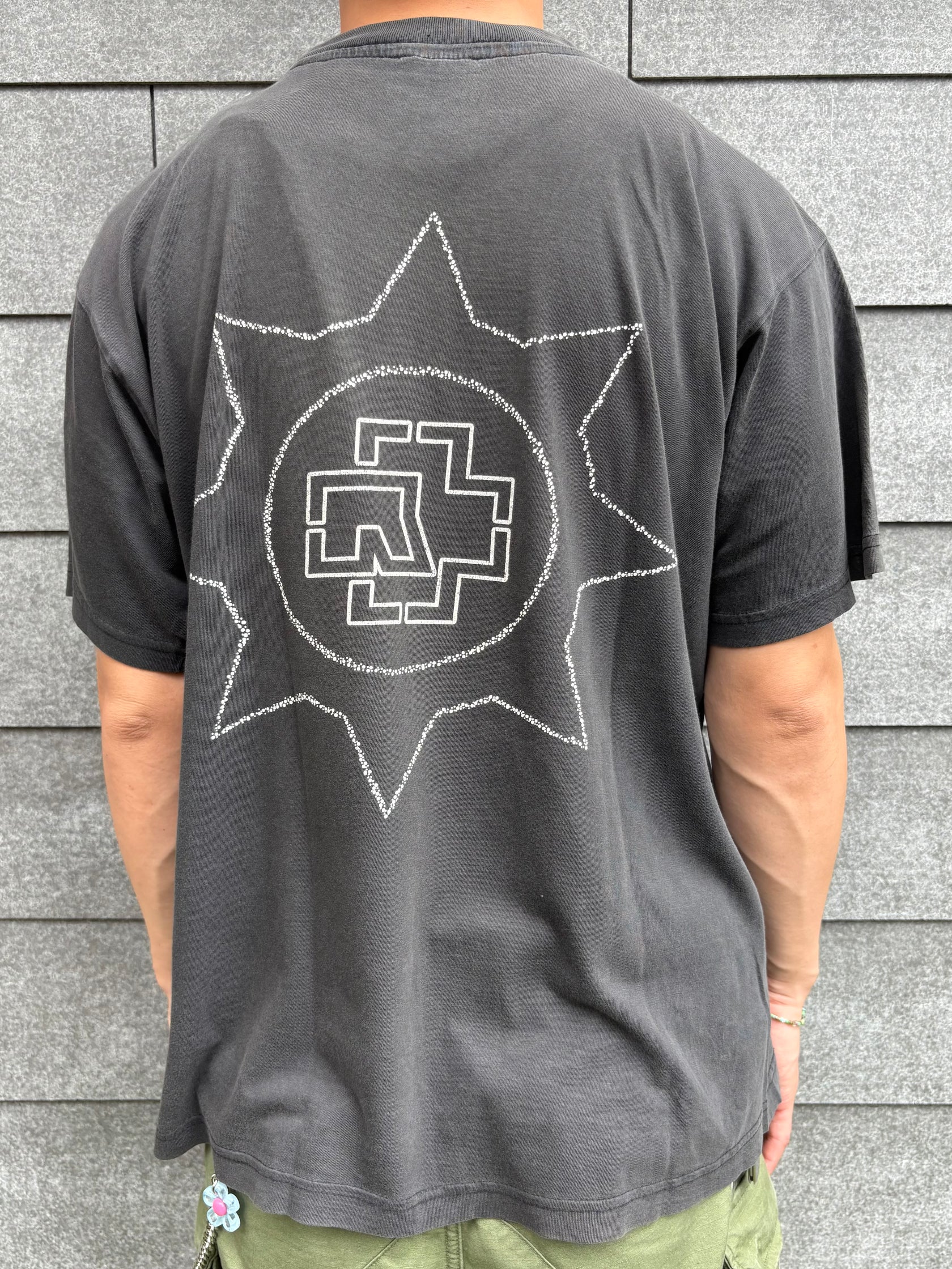 00's RAMMSTEIN 「Flaming Logo」バンドTシャツ