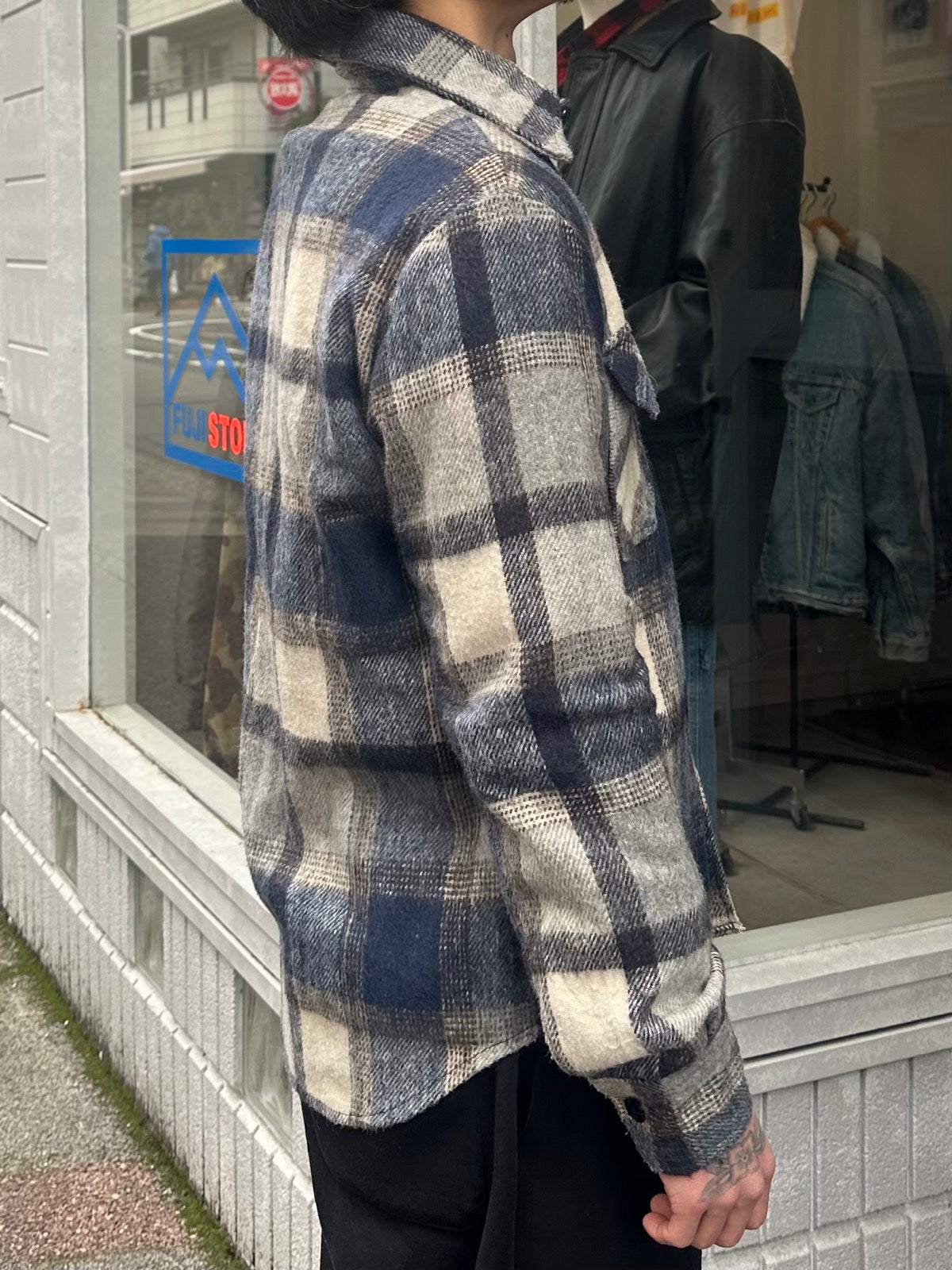 70's JCPENNEY ネルシャツ