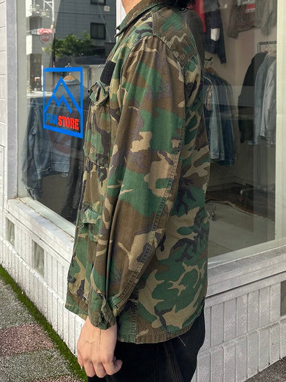 80's  U.S.ARMY「Woodland Camo 」BDUジャケット