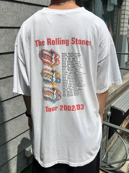00's The Rolling Stones「Tour 2002/03」バンドTシャツ