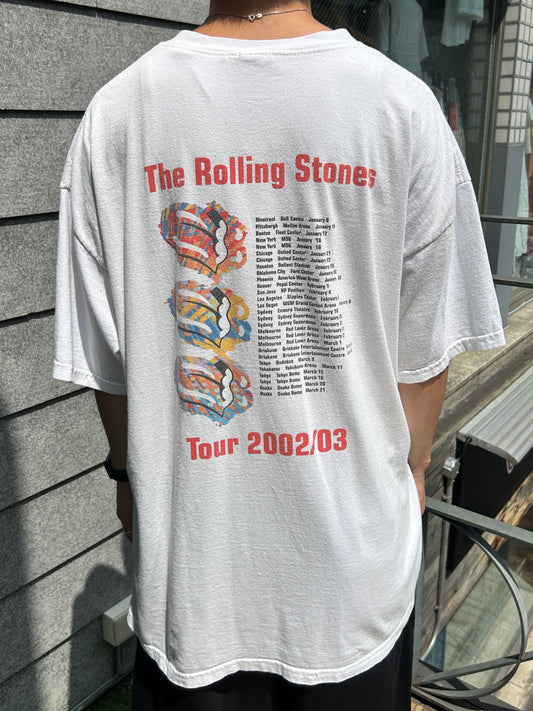 00's The Rolling Stones「Tour 2002/03」バンドTシャツ