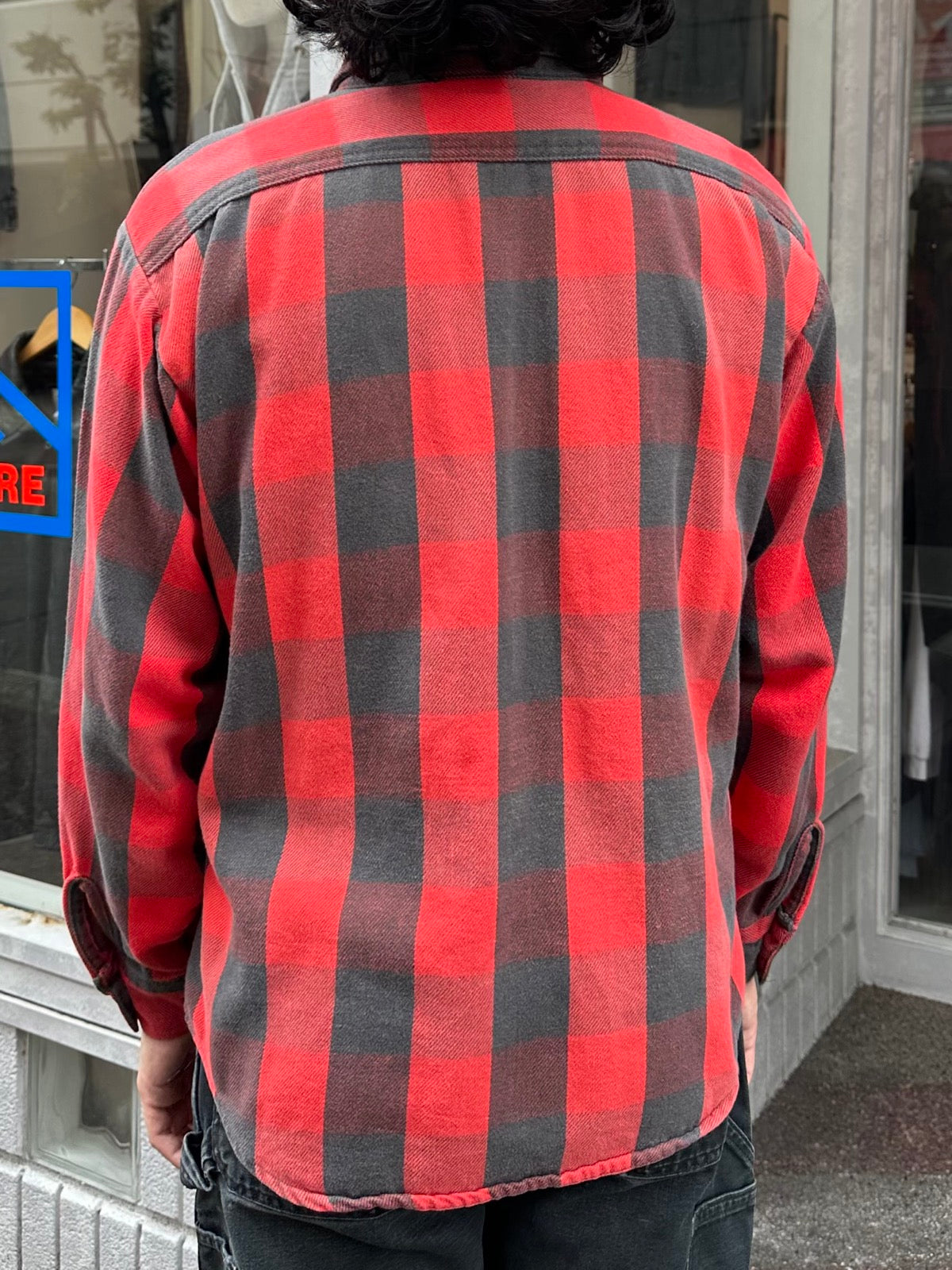 70~80's FIVE BROTHER USA製 バッファローチェックシャツ