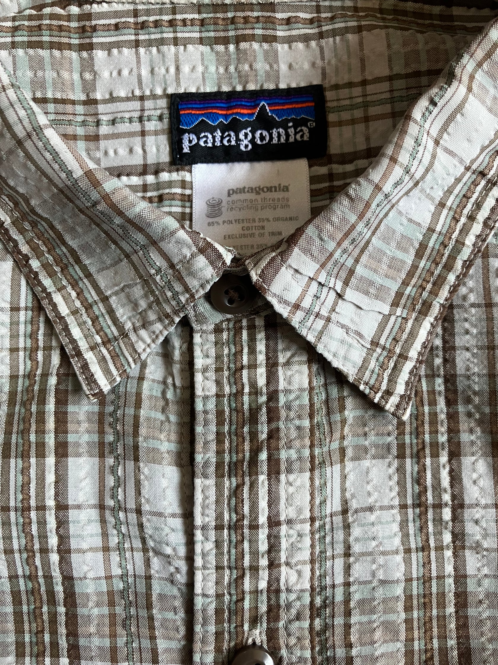 10's PATAGONIA「A/C shirt」チェックシャツ