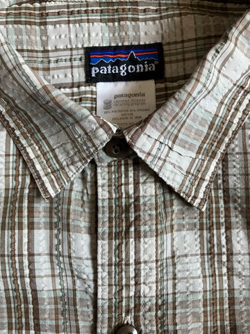 10's PATAGONIA「A/C shirt」チェックシャツ