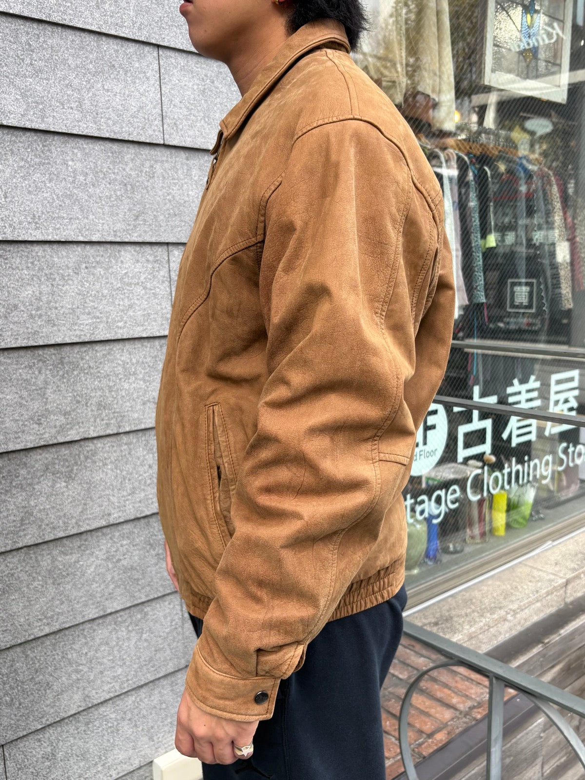 90's「ST. JOHN'S BAY」レザージャケット