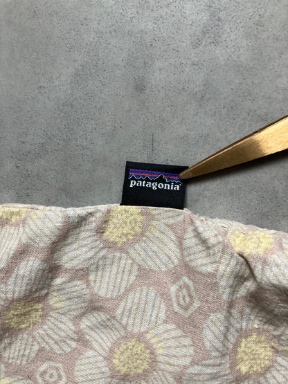 20's PATAGONIA「Back Step Shirt」総柄シャツ