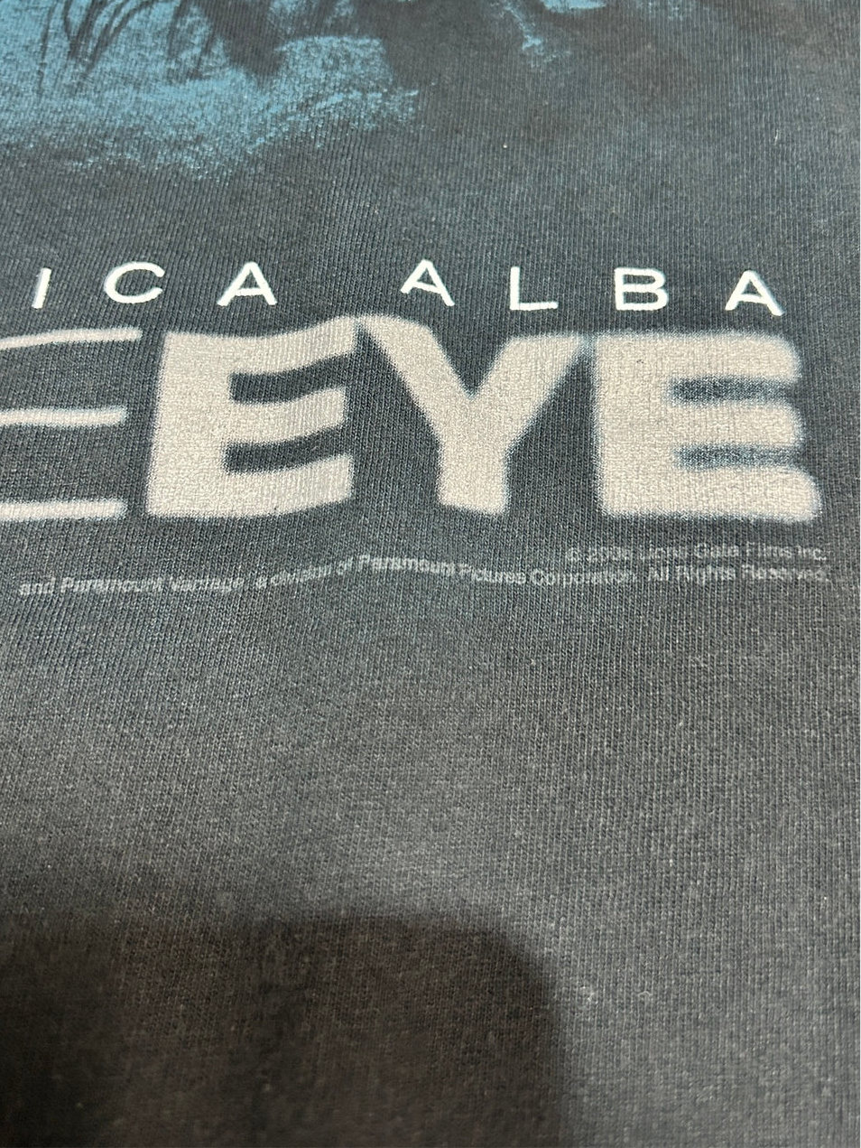 00's「THE EYE  Jessica Alba」ムービー Tシャツ