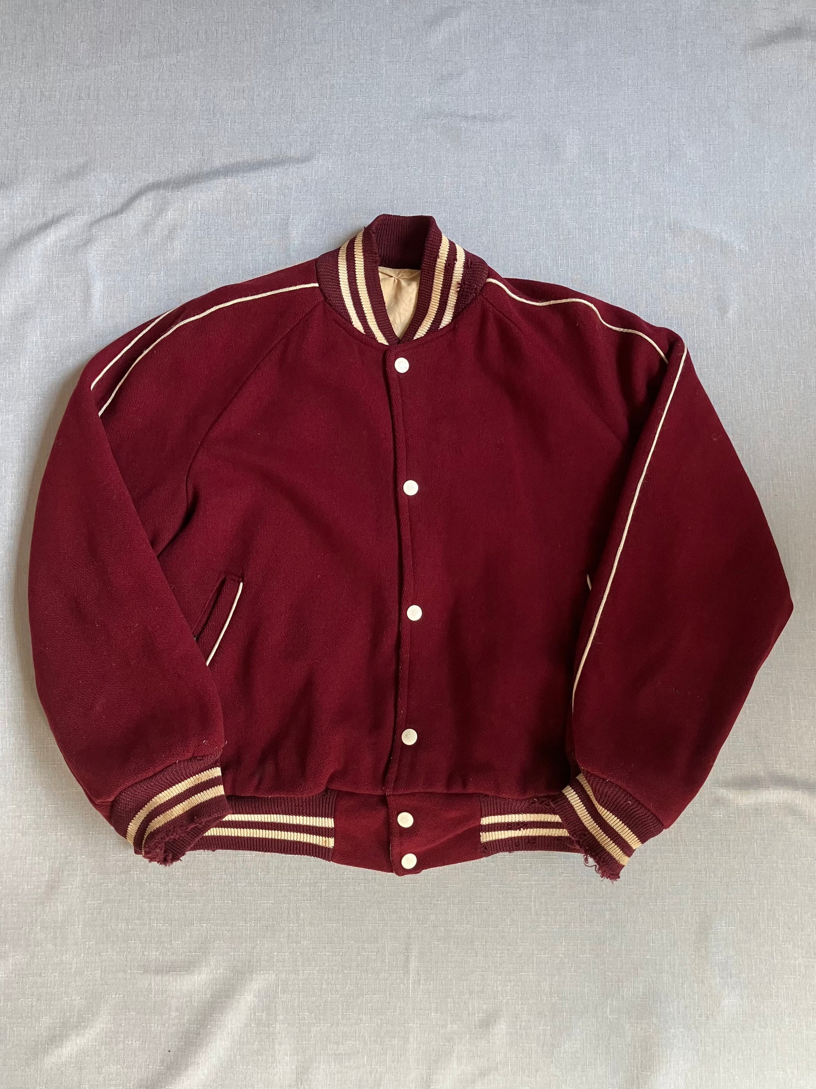 60's WOOL STAJAN「GROVE CITY COLLGE」ウールスタジャン