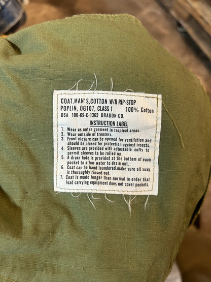 60's「U.S. ARMY」ジャングルファティーグジャケット