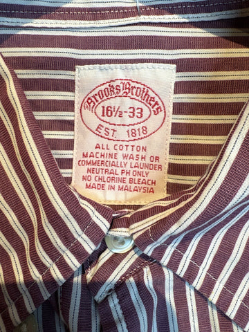00's Brooks Brothers「Regular fit」ボタンダウンシャツ