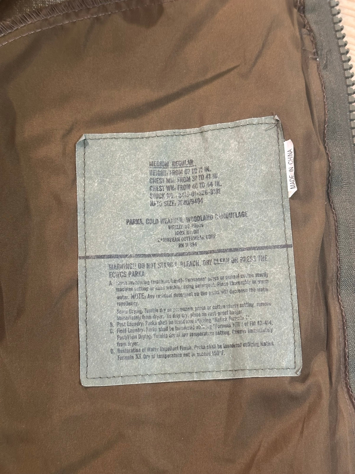 00's U.S.ARMY「ECWCS 」GORE-TEXパーカー　