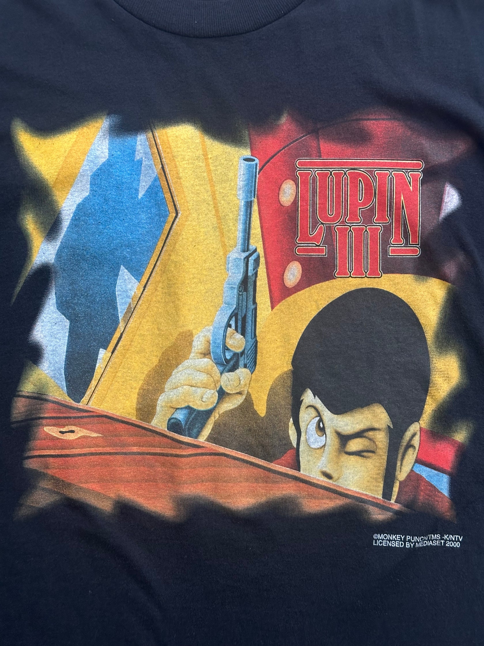 90's LUPINⅢ「ルパン三世」 キャラクターTシャツ