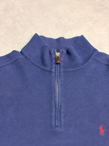 90's~00's POLO BY RALPH LAUREN「北マリアナ諸島製」ハーフジップニット
