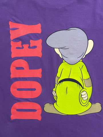 90's SNOW WHITE「DOPEY」USA製 キャラクターTシャツ