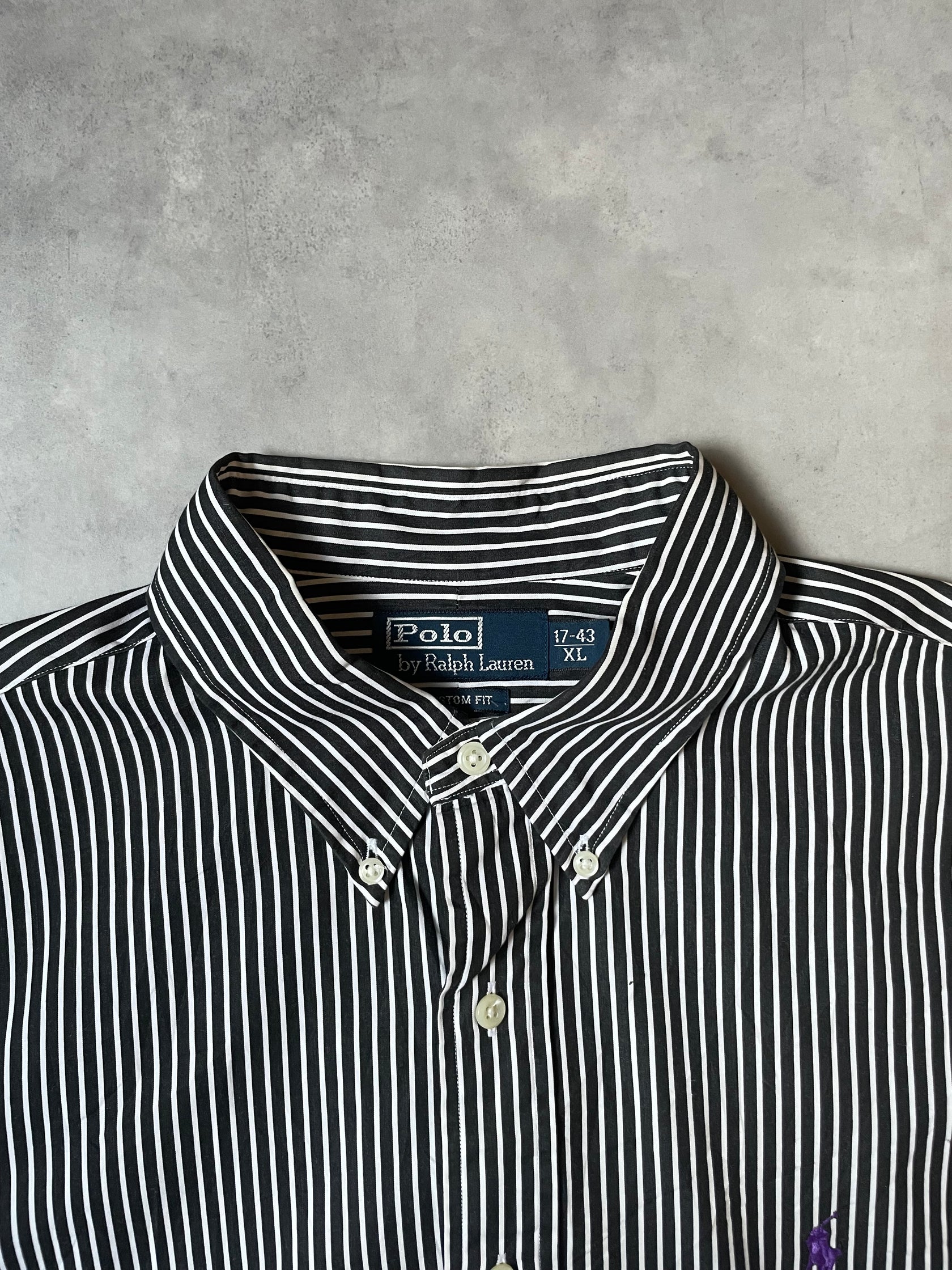 00's POLO BY RALPH LAUREN「CUSTOM FIT」長袖シャツ
