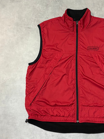 90's Polo Sport「POLATEC」リバーシブルベスト