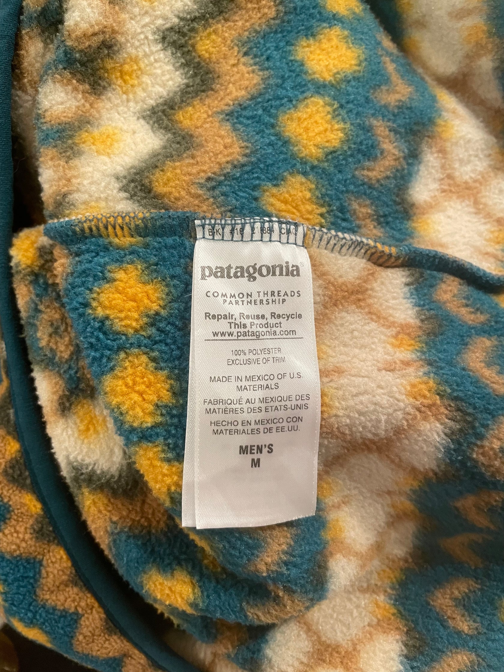 10's PATAGONIA「SYNCHILLA Snap-T 」フリースプルオーバー