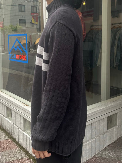 90's RALPH LAUREN ハーフジップニット