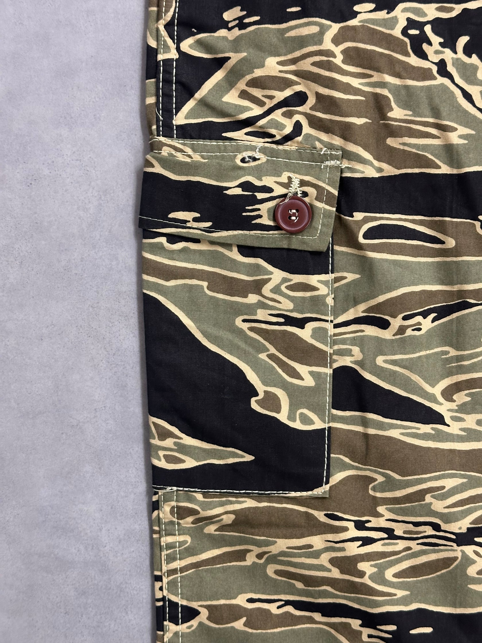 00's GOLD TIGER STRIPE TROUSER「Reissue」カーゴパンツ
