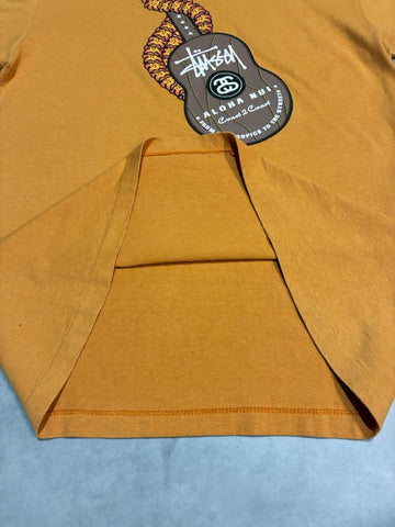 90's STUSSY「Aloha Nui」USA製 スケートTシャツ