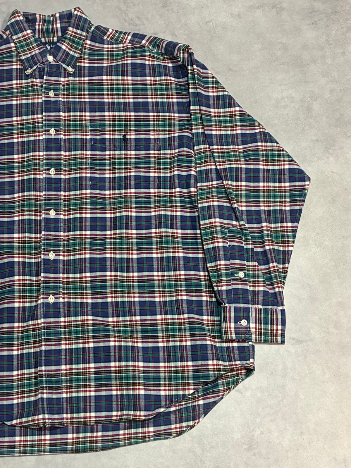 90's RALPH LAUREN「BIG SHIRT」ボタンダウンシャツ